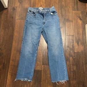 Abercrombie & Fitch Ultra High Rise ankle Jeans